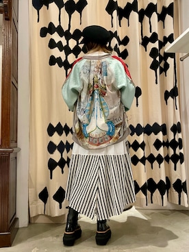 kazuyoさん（レディース・165cm）の春コーディネート