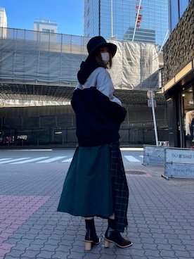 kazuyoさん（レディース・165cm）の冬コーディネート