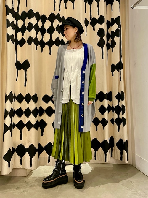 UN3D.（アンスリード） スカート UN3D./アンスリード/ORIGAMI PLEATS