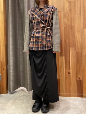 kazuyoさん（レディース・165cm）の秋コーディネート