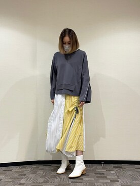 kazuyoさん（レディース・165cm）の春コーディネート