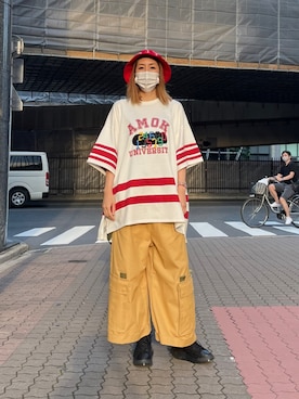 「A.A.Spectrum（エーエースペクトラム）のアイテム」を使った、kazuyoさん（レディース・165cm）の夏コーディネート