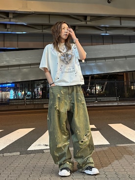 kazuyoさん（レディース・165cm）の夏コーディネート