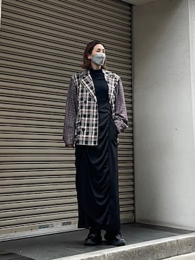 kazuyoさん（レディース・165cm）の冬コーディネート