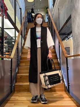 kazuyoさん(レディース・165cm)の春コーディネート