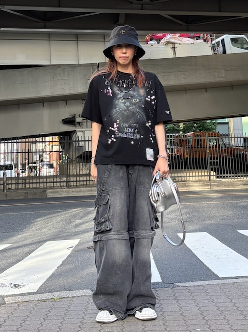 ショルダーバッグ バッグ OSOI/オソイ/別注CIRCLE MINI -SILVER