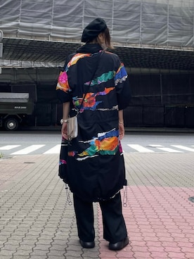 「iPhoneケース」｜「アイテム（ジャケット/アウター）」を使った、kazuyoさん（レディース・165cm）の夏コーディネート