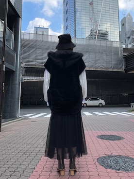 「AULA AILA」｜「アイテム（ブルゾン）」を使った、kazuyoさん（レディース・165cm）の秋コーディネート