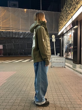 「ROYAL FLASH（ロイヤルフラッシュ）のアイテム（ジャケット/アウター）」を使った、kazuyoさん（レディース・165cm）の冬コーディネート