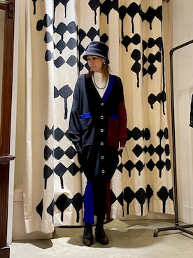 UN3D.のカーディガン/ボレロを使った人気ファッションコーディネート