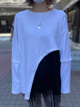 「ADDICT NOIR（アディクトノアー）のアイテム」を使った、kazuyoさん（レディース・165cm）の秋コーディネート