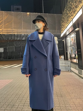 「blue」｜「アイテム（ジャケット/アウター）」を使った、kazuyoさん（レディース・165cm）の秋コーディネート