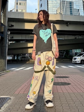 「STUD MUFFIN」｜kazuyoさん（レディース・165cm）の夏コーディネート