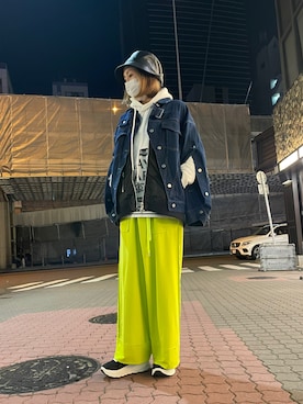 「AULA AILA」｜「アイテム（ブルゾン）」を使った、kazuyoさん（レディース・165cm）の春コーディネート