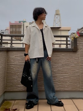 shuさん（メンズ・160cm）の春コーディネート