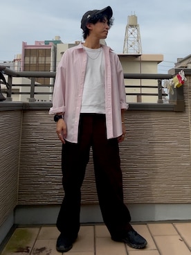 shuさん（メンズ・160cm）の春コーディネート