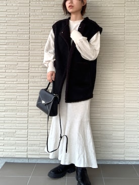 「CONVERSE TOKYO（コンバーストウキョウ）のアイテム（帽子）」を使った、yuan .さん（レディース・155cm）の秋コーディネート