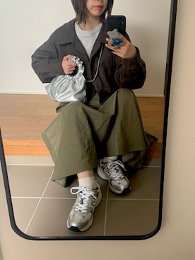 「feepur（フェピュール）のアイテム（スカート）」を使った、yuan .さん（レディース・155cm）の春コーディネート