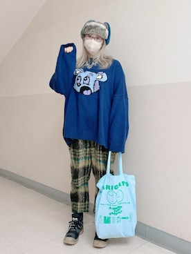 だるさん（レディース・152cm）の冬コーディネート