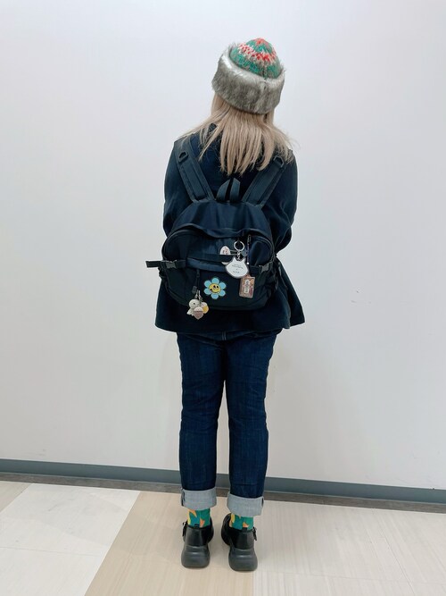 mercibeaucoup,（メルシーボークー）の「うしろまえデニム ストレート