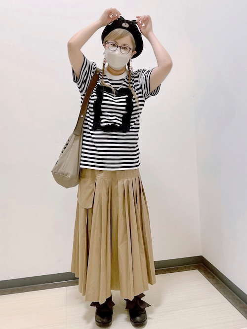 FRAPBOIS（フラボア）の「チノプリーツ（スカート）」 - WEAR