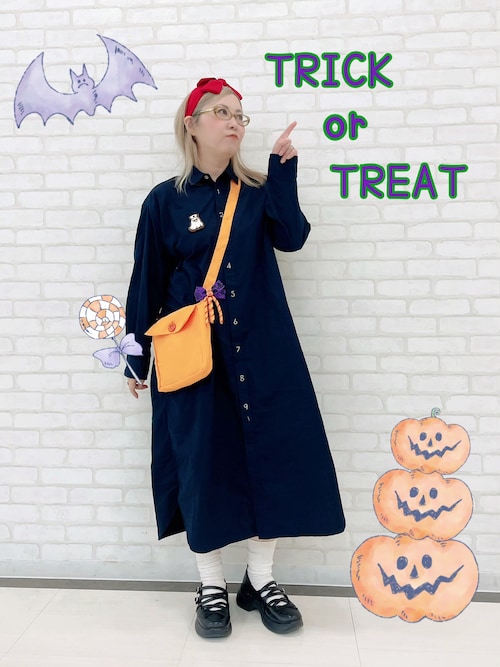 Donguri Closet】魔女の宅急便 2wayシャツワンピース 魔女の必需品