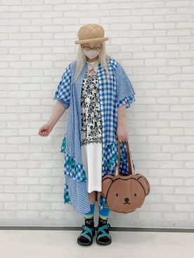 だるさん(レディース・152cm)の夏コーディネート