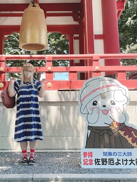 「FRAPBOIS（フラボア）のアイテム」を使った、だるさん（レディース・152cm）の夏コーディネート