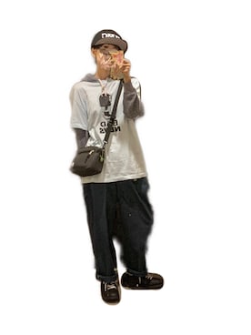 「SNOID（スノイド）のアイテム」を使った、てれれさん（レディース・162cm）の春コーディネート
