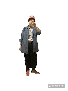 「RED KAP（レッドキャップ）のアイテム」を使った、てれれさん（レディース・162cm）の夏コーディネート