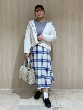 「Airpapel（エアパペル）のアイテム」を使った、Arisaさん（レディース・164cm）の冬コーディネート