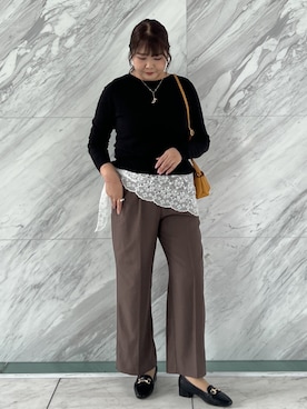 Arisaさん（レディース・164cm）の秋コーディネート