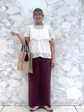 Arisaさん(レディース・164cm)の夏コーディネート