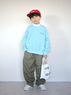 ORITSUさん（キッズ・120cm）の冬コーディネート