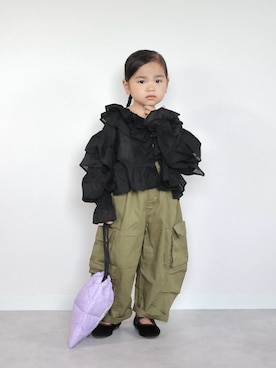 ORITSUさん(キッズ・124cm)の秋コーディネート