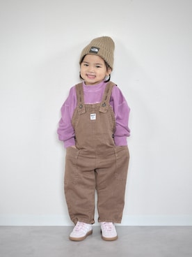 「アイテム（スウェット）」を使った、ORITSUさん（キッズ・120cm）の秋コーディネート