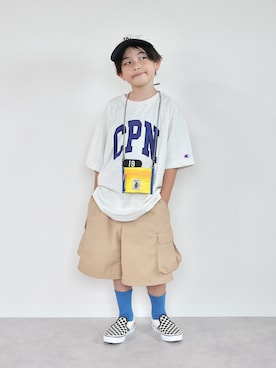ORITSUさん(キッズ・123cm)の夏コーディネート
