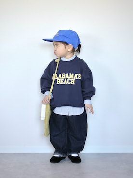 「CIAOPANIC TYPY（チャオパニックティピー）のアイテム」を使った、ORITSUさん（キッズ・120cm）の冬コーディネート