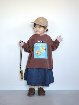 ORITSUさん（キッズ・120cm）の秋コーディネート