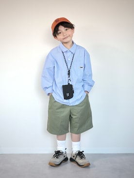 「PENNEYS（ぺニーズ）のアイテム」を使った、ORITSUさん（キッズ・120cm）の冬コーディネート