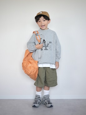 ORITSUさん（キッズ・120cm）の秋コーディネート
