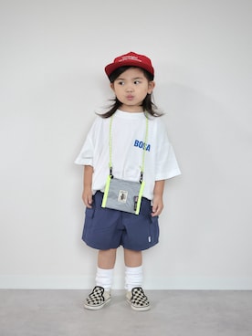 ORITSUさん(キッズ・123cm)の夏コーディネート