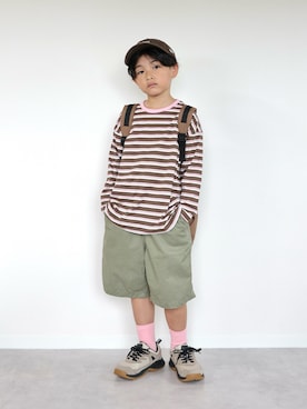 ORITSUさん（キッズ・124cm）の秋コーディネート