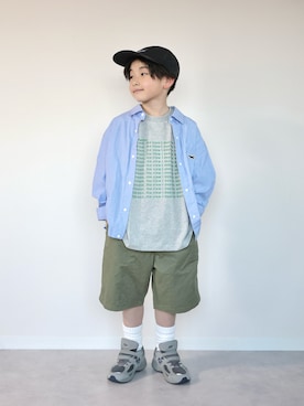 ORITSUさん（キッズ・120cm）の春コーディネート