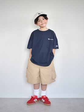 ORITSUさん(キッズ・123cm)の夏コーディネート
