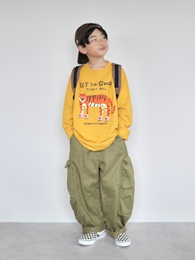 ORITSUさん(キッズ・124cm)の秋コーディネート