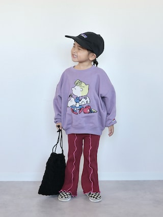 「patagonia(パタゴニア)の【PATAGONIA/パタゴニア】P-6 LABEL TRAD CAP/ラベル トラッド キャップ(キャップ)」を使った、ORITSUさん(キッズ・125cm)の秋コーディネート
