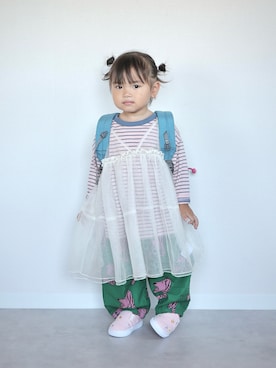 ORITSUさん（キッズ・120cm）の秋コーディネート