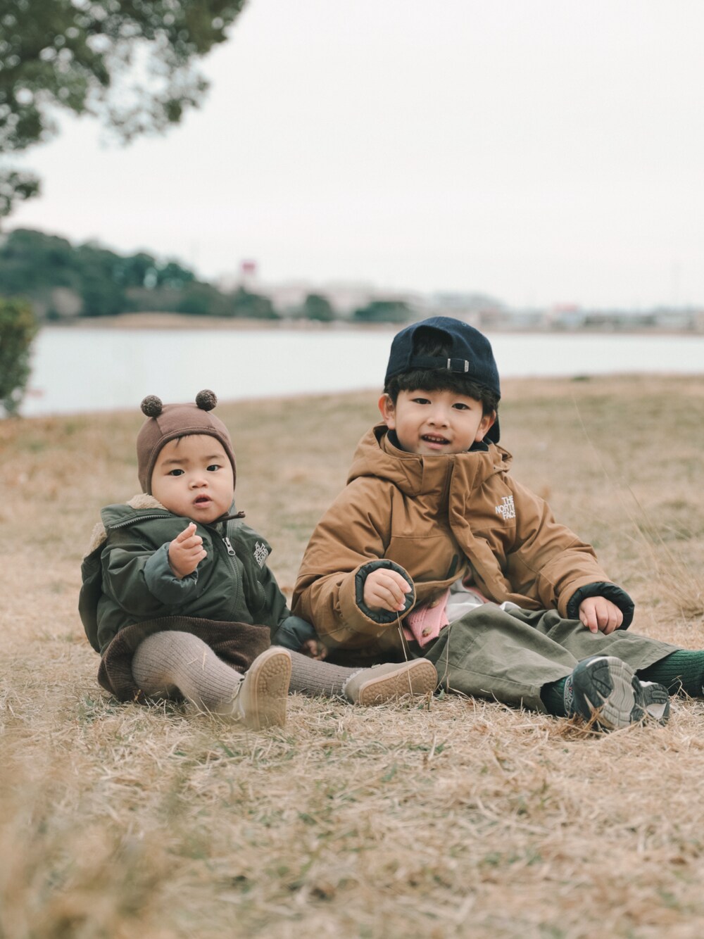 THE NORTH FACE ノマド　ベージュ・ネイビー セール ザ・ノース・フェイス THE NORTH FACE ベビー コンパクト