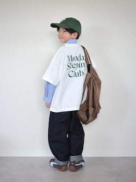 ORITSUさん（キッズ・120cm）の春コーディネート